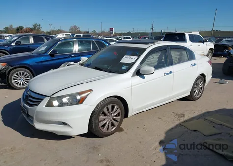2012 Honda Accord 3.5 Ex-L из США, поврежденный, VIN 1HGCP3F81CA018305